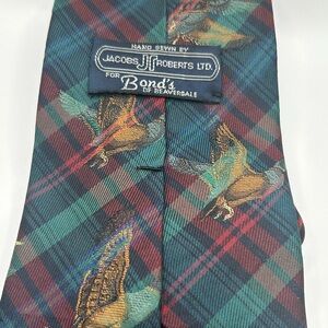 Multicolor Plaid Tie